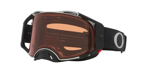 Oakley AIRBRAKE MX Tuff Blocks Black Gunmetal Prizm MX Bronze