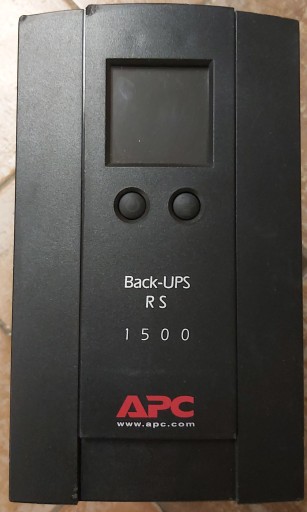 Apc назад 1500 rs новий apc акумулятор чорний lcd fv gw