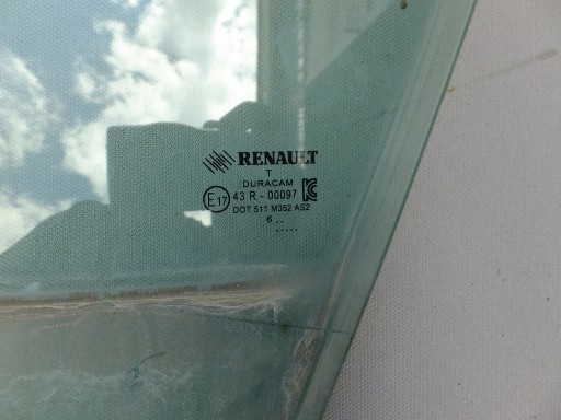window left front renault clio IV 2016r
