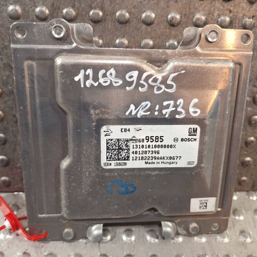 Bedienteil DES MOTORS Computer 12689585 401287396 12686280 OPEL KARL 1.0
