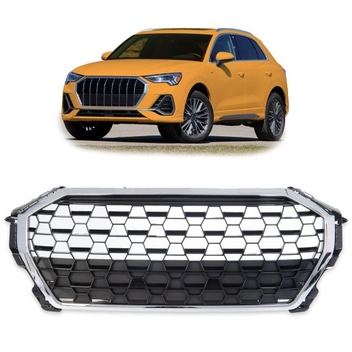 Решітка для AUDI Q3 (F3) SUV 2019 - RS style