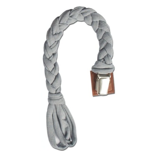 Підвіска-пустушка Hi Little One відтінків сірого та сріблястого