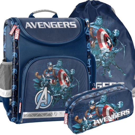 Шкільний портфель багатокамерний 15л Paso