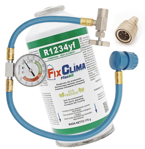 Комплект для заправки кондиціонера R1234YF 170G