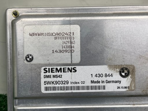 computer Motore Centralina BMW E46 5WK90329 / 1430844