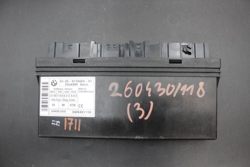 modul Bedienteil KOMFORTU BMW 5 E60 E61 9176069