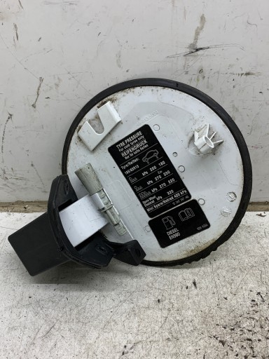 fuel tank door of the fuel OPEL CORSA D LIFT (2011-2014)1.3 CDTI Z474