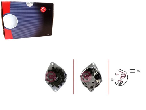 CAS/CAL10181AS/ZAPS - Генератор casco 1204131 1204091 1204349 ada7360 + помічник зіткнення #34