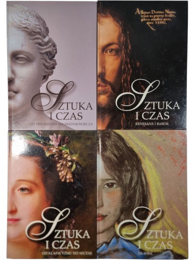 Zdjęcie egzemplarza: TWARDE / Sztuka i Czas 1-4 / komplet / Barbara Osińska