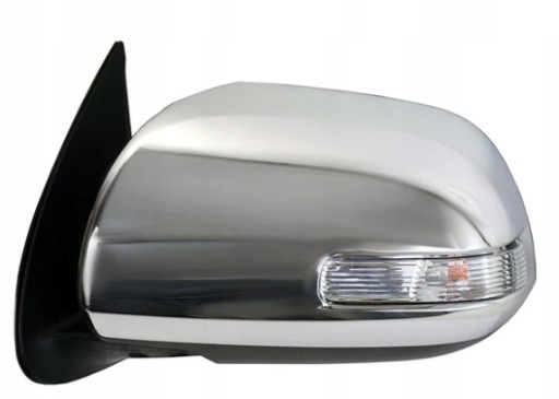 81P1514E - Toyota hilux 11-15 левое зеркало мигалка хром электрический