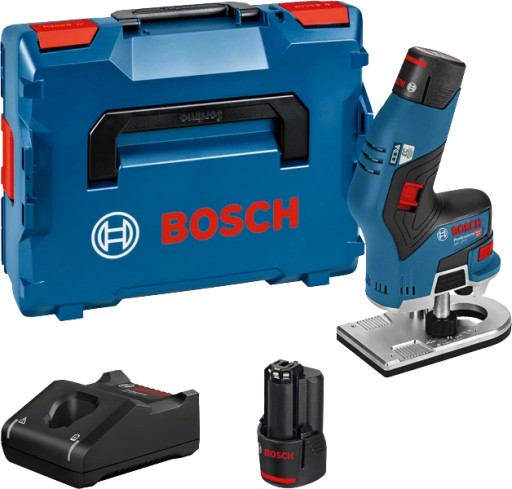 СТАНОК ДЛЯ ФРЕЗОВАНИЯ КРОМКИ BOSCH 12 В 2x3,0 Ач L-BOXX GKF 12V-8