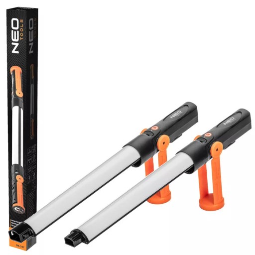 АККУМУЛЯТОРНАЯ ЛАМПА ДЛЯ МАСТЕРСКИХ 2X350 ЛМ SMD РАСШИРЯЕМАЯ NEO Tools 99-047