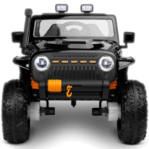 Samochód Na Akumulator 4 Silniki 100KG 180W 4x4 Autko Eko-skóra Koła Eva