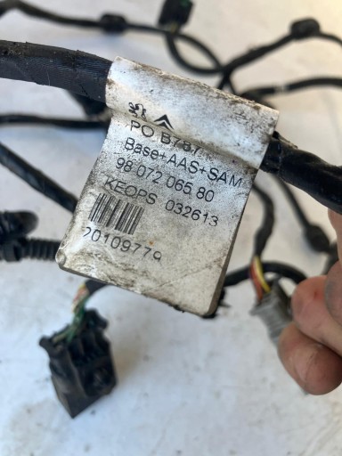 cablaggio Paraurti posteriore CITROEN C4 GRAND PICASSO II 9807206580 per 6 PDC