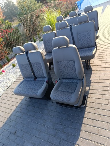 VW T5 T5 LIFT T6 KOMPLET Sièges 9 MIEJSC wzor OX