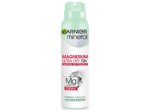 garnier magnesium ultra dry antyperspirant w sprayu 150 ml   