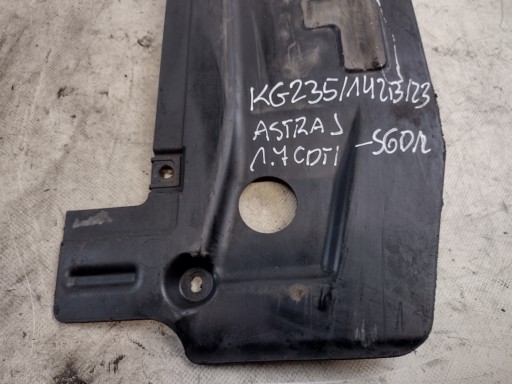 cover lower of the engine Opel Astra J IV 1,7CDTi 13277346