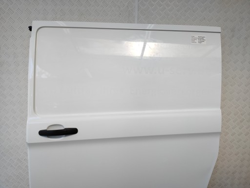 FORD TRANSIT CUSTOM LIFT 19-24 door sliding side left FROZEN WHITE OE