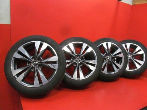 RENAULT MEGANE 4 IV discs wheels aluminium 17 5x114.3 7J ET43 205/50R17 KPL