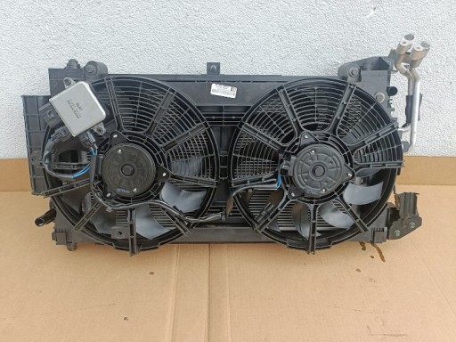 214105SH0A 2017- - Nissan leaf ii ze1 2017-- радиатор водяной вентилятор кондиционера полная разборка