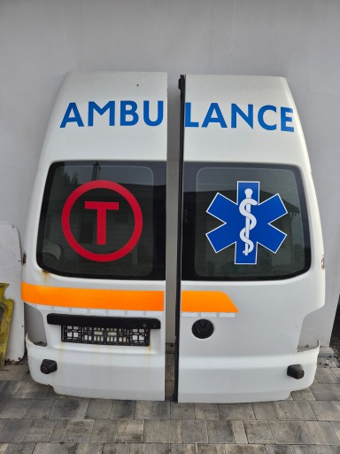 Tür heck hinten skrzydelka links rechts wysokie podwyzszane max VW T5 T5 LIFT