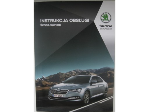SKODA SUPERB III 2019-книга з експлуатації RU колір!