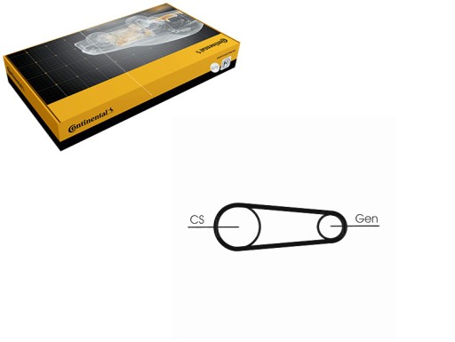 6PK831 T1 - КЛИНОВИЙ РЕМІНЬ FORD TRANSIT 2.0D 08.00-05.06 CONTINENTAL CTAM