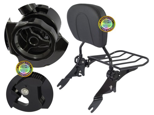 REC-SPH-2 - спинка пасажира багажна стійка для Harley Touring 09-22