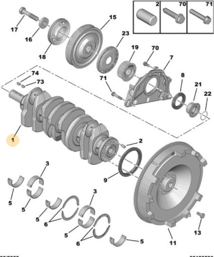 9828725580 - КОЛІНВАЛ C JUMPER III 2.2HDI