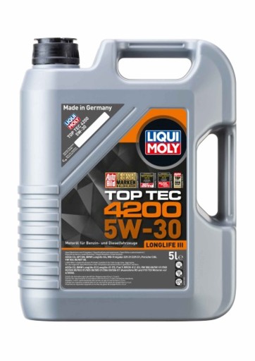 LIQUI MOLY TOP TEC 4200 LONGLIFE III 5W30 5л 8973