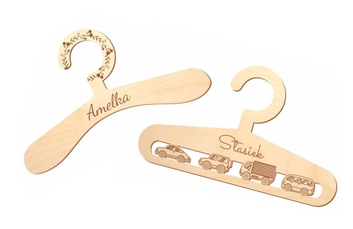 ВІШАЛКА ФАНЕРНА 3 мм ПЕРСОНАЛІЗАЦІЯ