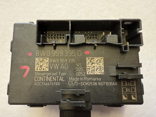 AUDI A4 B9 module control unit door 8W0959395G