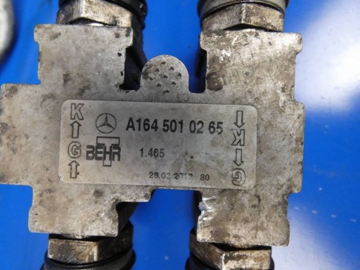 MERCEDES ML W166 3.0 CDI RURKI Tubi olio cambio