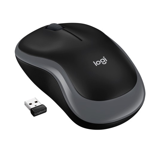 Bezdrôtová myš LOGITECH M185 Sivý optický senzor