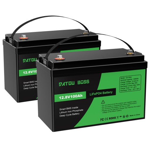 2 шт. аккумулятор lifepo4 12 в 100 ач, солнечный аварийный источник питания