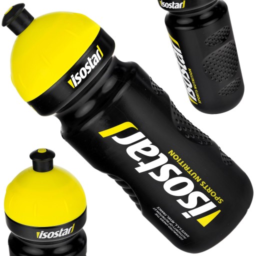 Пляшка для води Isostar 650 мл чорна