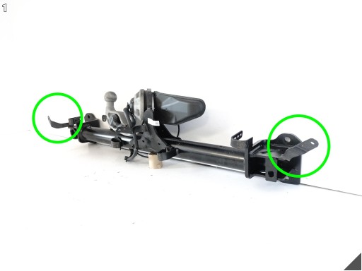 BMW 5 G60 G61 23- tow electrical sider wiring rear part 5A07097