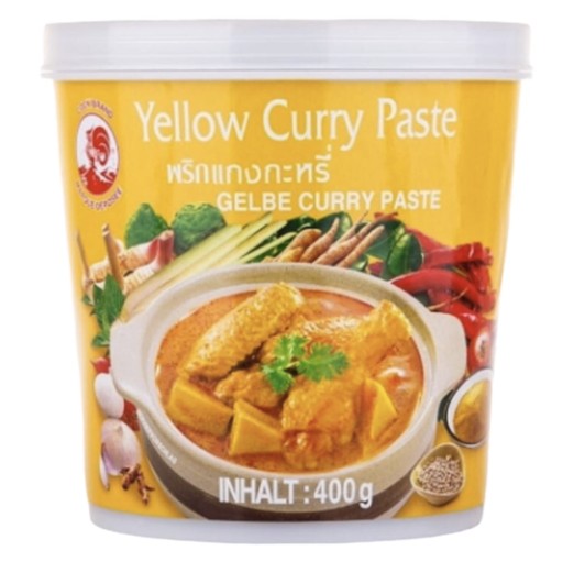 Thajská pasta Curry žltá 400g