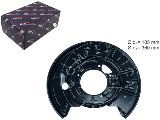 57764 - КРЫШКА ТОРМОЗНОГО ДИСКА AIC