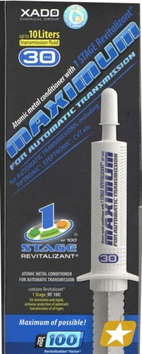 1-СТУПЕНЧАТАЯ МАКСИМАЛЬНАЯ АВТОМАТИЧЕСКАЯ ТРАНСМИССИЯ XADO