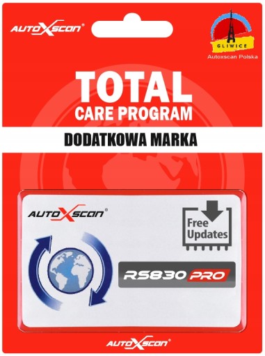 AUTOXSCAN RS830 ДОПОЛНИТЕЛЬНАЯ МАРКА