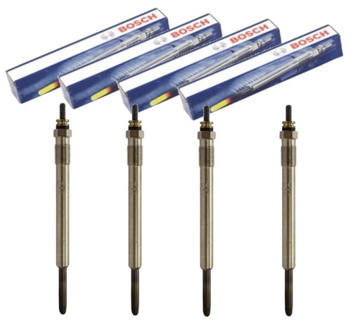 4× свічки розжарювання bosch 0 250 202 041