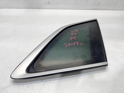 window bodywork right rear part AUDI Q5 FY 2017R 80A845298J