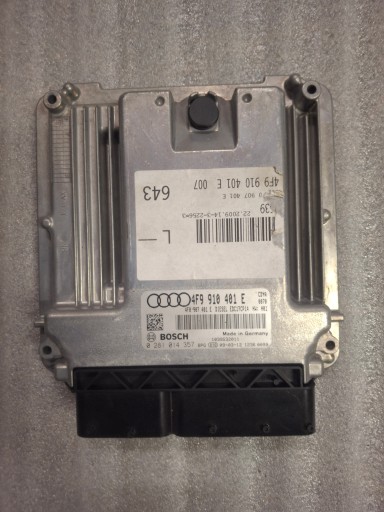 Компьютерный контроллер двигателя audi a6 c6 4f9910401e
