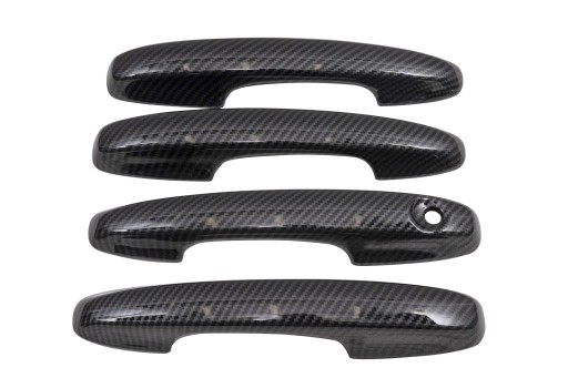 НАКЛАДКИ НА ДВЕРНЫЕ РУЧКИ CARBON FORD FOCUS MK4 2018+