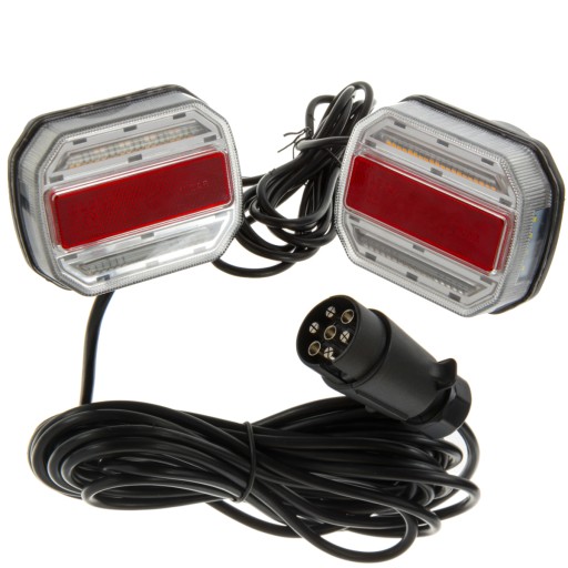 TT.12019 - СВЕТОДИОДНЫЙ ЗАДНИЙ ФОНАРЬ С ДИНАМИЧЕСКИМ НАПРАВЛЕНИЕМ НА МАГНИТ