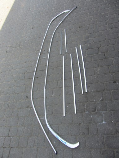 51138208501 - Планка планки крыши BMW E46 универсал хром в сборе