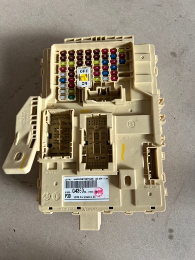 Блок предохранителей hyundai i30 iii 17- 1.4 t-gdi bsi 91950-g4360