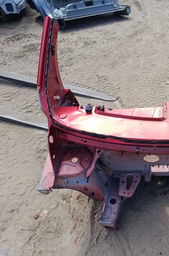 quarter front quarter bodywork side right Renault Twingo III TENNP