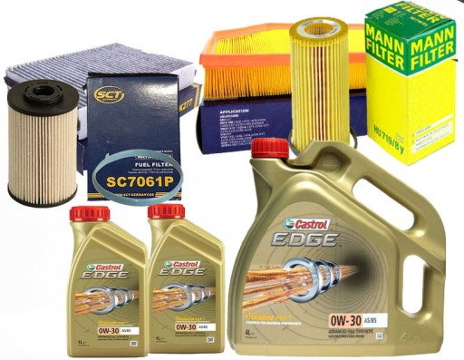 Комплект фильтров VOLVO XC60 (156) D3 /D4 + масло